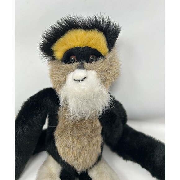 Vtg Aurora Hanging Plush Spider Monkey Clingy Feet & Hands 18" - Picture 2 of 6